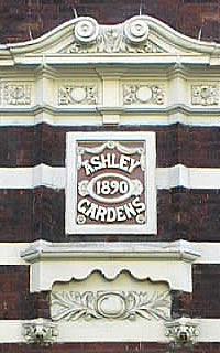 Ashley Gardens Sign 1890